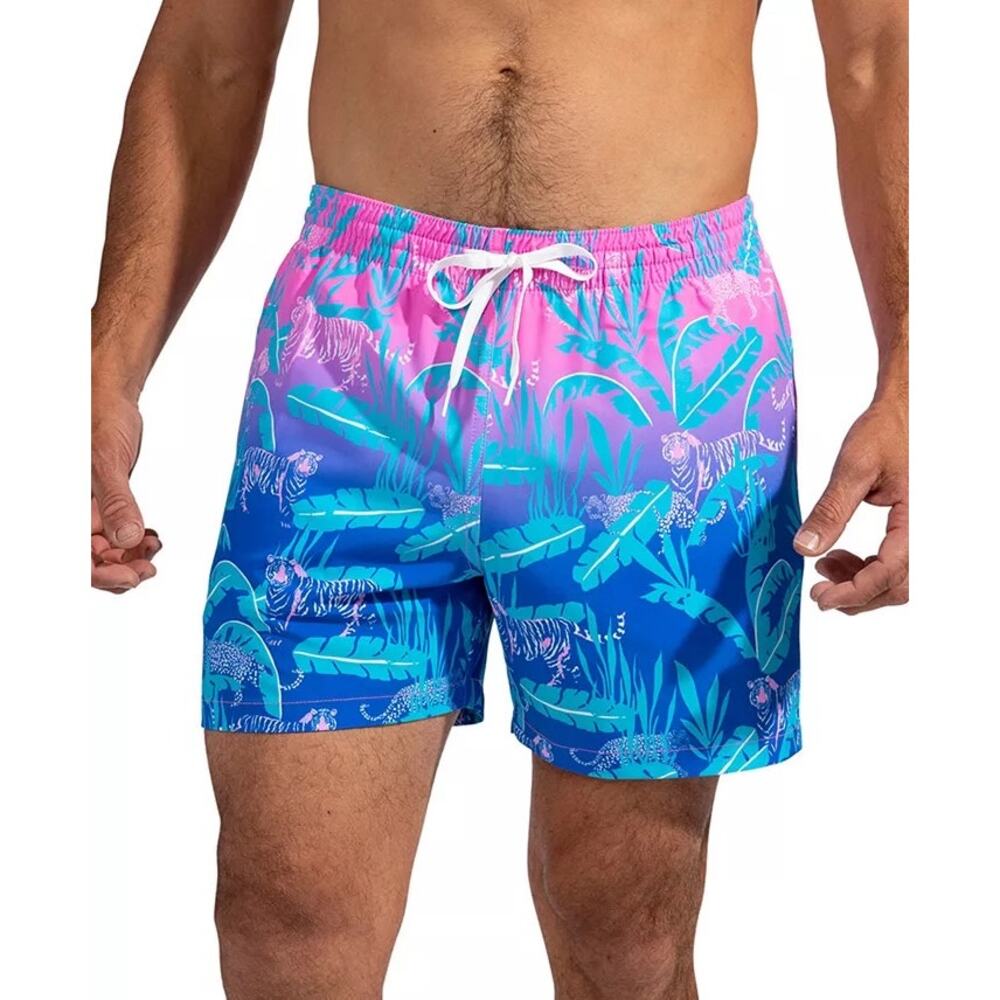 NWT CHUBBIES Men's The Hydrofoils Quick-Dry 5-1/2" Swim Trunks Size XXL Plus